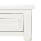 SAFAVIEH Eleanore 1-Drawer Lower Shelf Nightstand Accent Table - 19 W x 15.8 L x 26 H - 19Wx16Dx26H