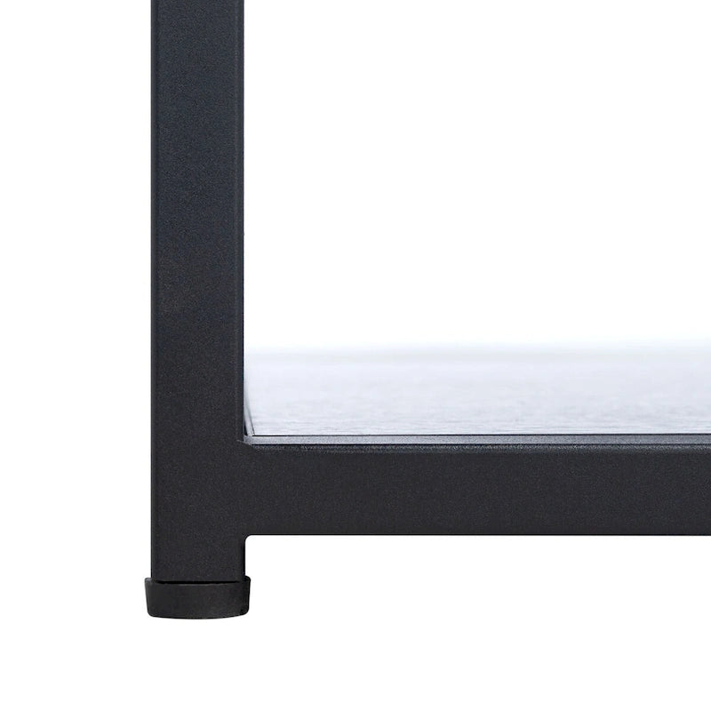 SAFAVIEH Arminta Square Lower Shelf Accent End Table - 19.7 W x 19.7 L x 19.7 H - 20Wx20Dx20H