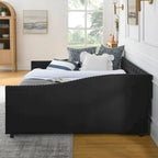 Daybed with Drawers Upholstered Tufted Sofa Bed