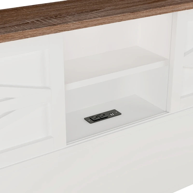 3-Pieces Full Bedroom Sets with Nightstand and Dresser