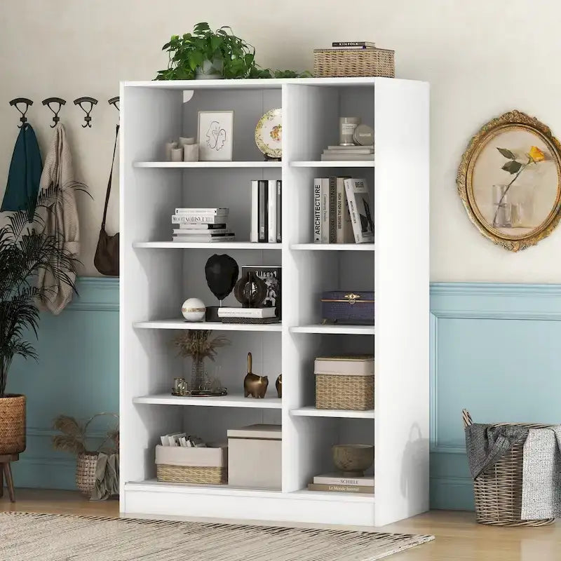 Nestfair 3-Door Shutter Wardrobe with Shelves