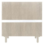 2 Door Dresser for Bedroom with Adjustable Laminates and Metal Handle
