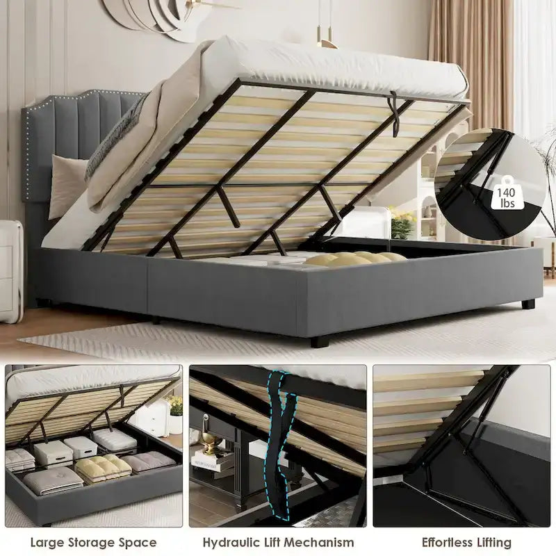 Lift Up Queen Size Bed