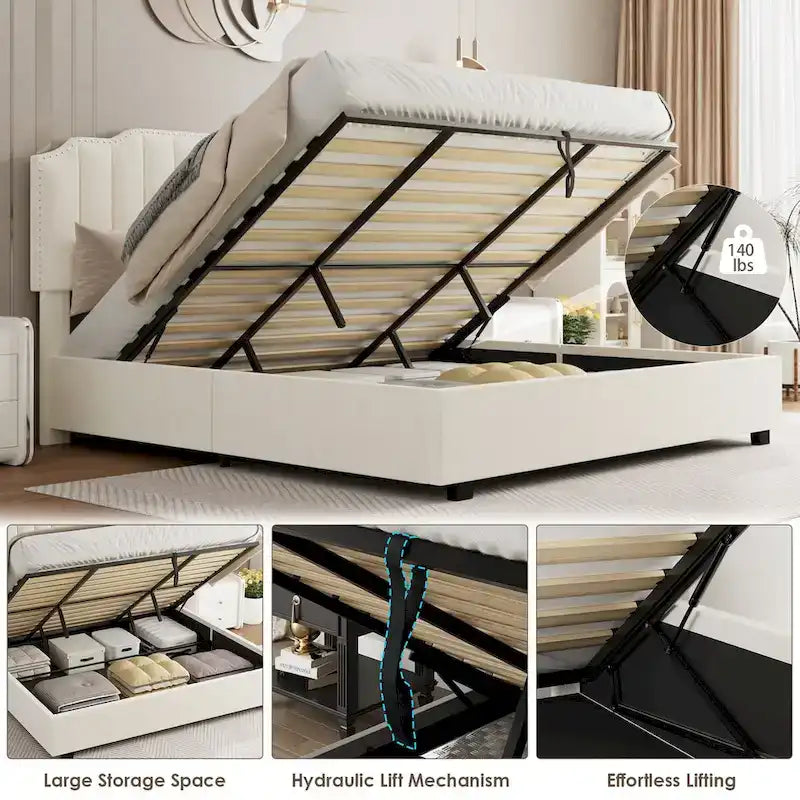 Lift Up Queen Size Bed