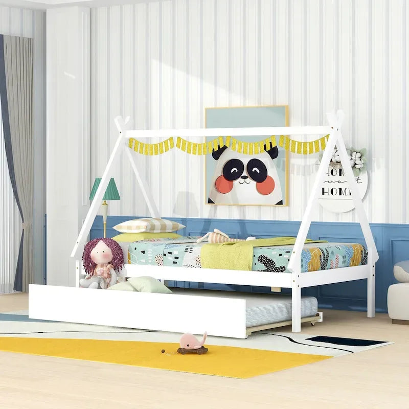 WW Twin size Tent Floor Bed