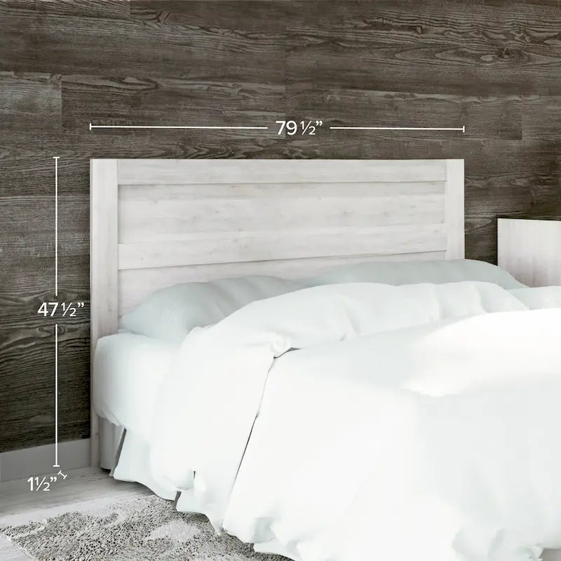 Prepac Rustic Ridge Farmhouse Headboard, Bedroom Furniture