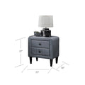 Velvet Gorgeous 1pc Nightstand for Bedroom Furniture