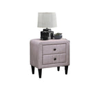 Velvet Gorgeous 1pc Nightstand for Bedroom Furniture
