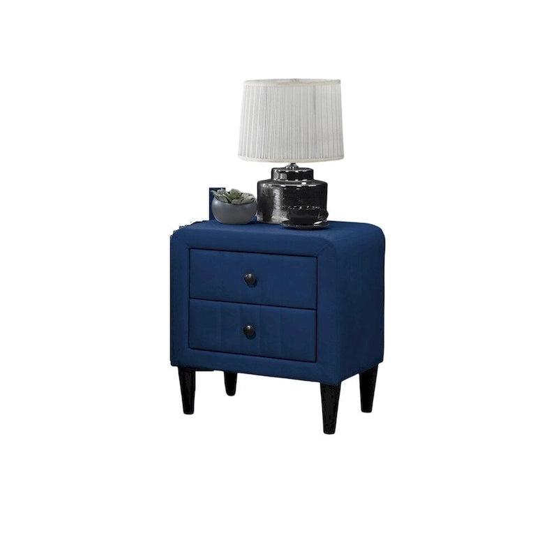 Velvet Gorgeous 1pc Nightstand for Bedroom Furniture
