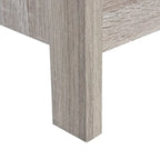 Modern Nightstand with 2 Drawers and Metal Handles by Christopher Knight Home