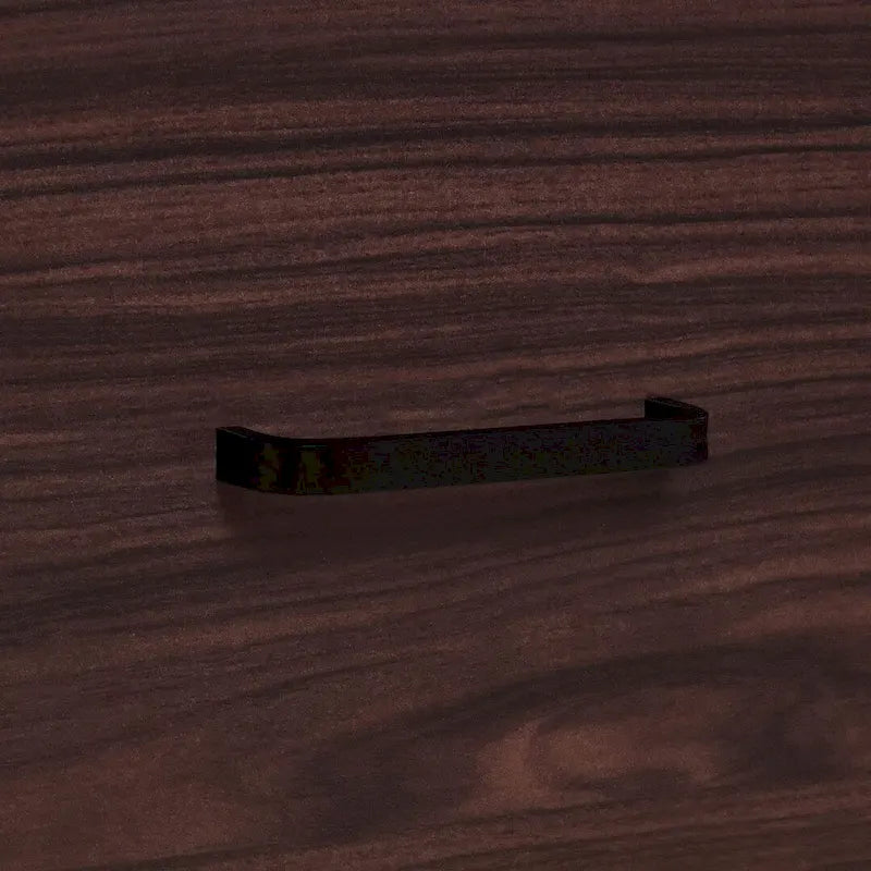 Modern Nightstand with 2 Drawers and Metal Handles by Christopher Knight Home