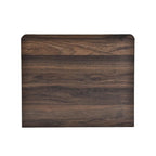 Modern Nightstand with 2 Drawers and Metal Handles by Christopher Knight Home