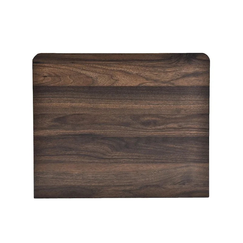 Modern Nightstand with 2 Drawers and Metal Handles by Christopher Knight Home