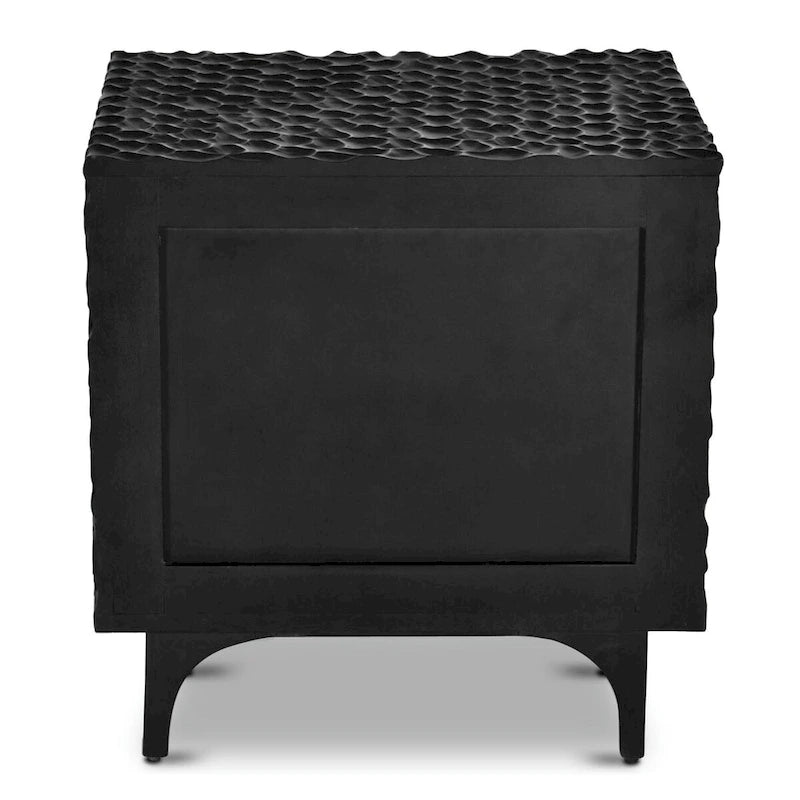 Poly & Bark Chennai Nightstand - Handcrafted Solid Wood