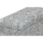 Angela Transitional Living Room Storage Trunk Bench