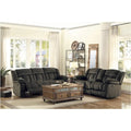 Elena Chocolate Fabric Living Room Set