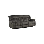 Elena Chocolate Fabric Living Room Set