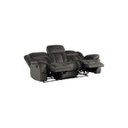 Elena Chocolate Fabric Living Room Set