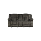 Elena Chocolate Fabric Living Room Set