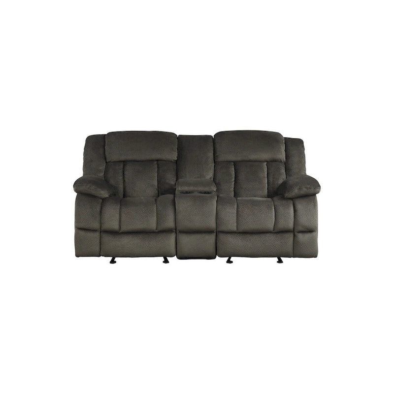 Elena Chocolate Fabric Living Room Set