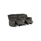 Elena Chocolate Fabric Living Room Set