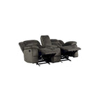 Elena Chocolate Fabric Living Room Set