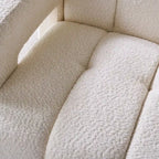 31.10 Wide Boucle Upholstered Accent Chair