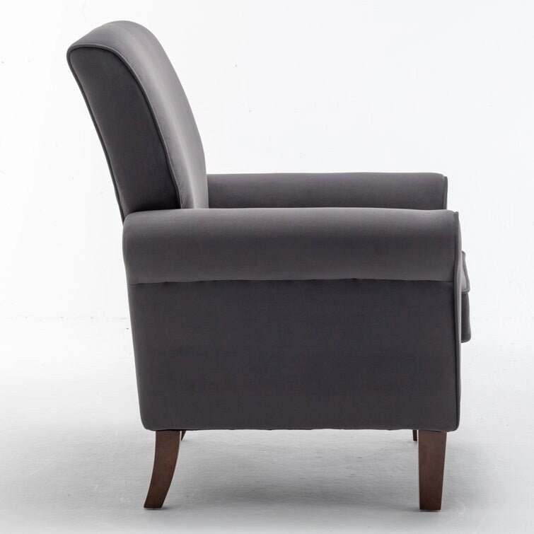 Kentin Velvet Armchair