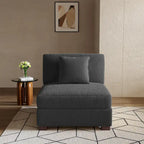 Modern Modular Sectional Sofa Corduroy Chaise Lounges