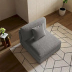 Modern Modular Sectional Sofa Corduroy Chaise Lounges