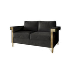 CraftPorch Glam Velvet Upholstered 2-Piece Living Room Set