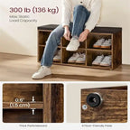 Shoe Storage Organizer - 11.8D x 34.2W x 18.9H