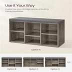 Shoe Storage Organizer - 11.8D x 34.2W x 18.9H