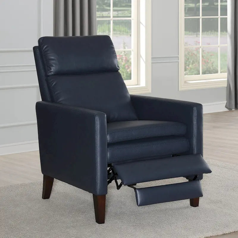 Vesper Faux Leather Push Back Recliner by Greyson Living