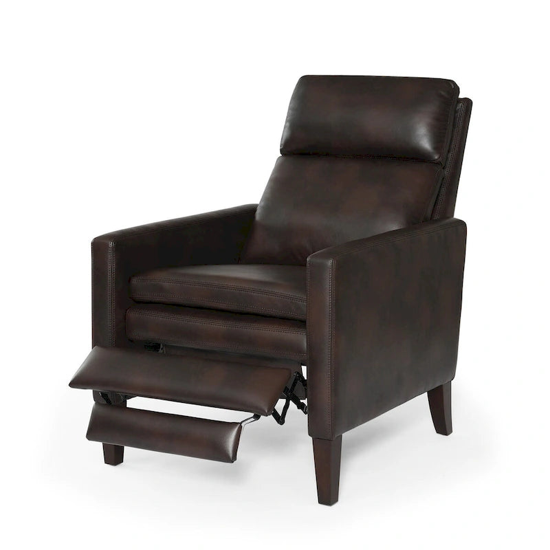 Vesper Faux Leather Push Back Recliner by Greyson Living