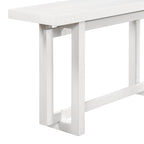 Console Table with Industrial-inspired Concrete Wood Top, Extra Long Entryway Table for Entryway, Hallway, Living Room