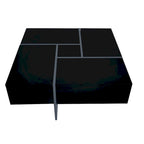 Coffee Table with 4 Hidden Storage Compartments