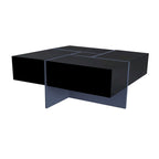 Coffee Table with 4 Hidden Storage Compartments