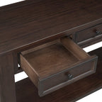Sofa Table with Storage Drawers