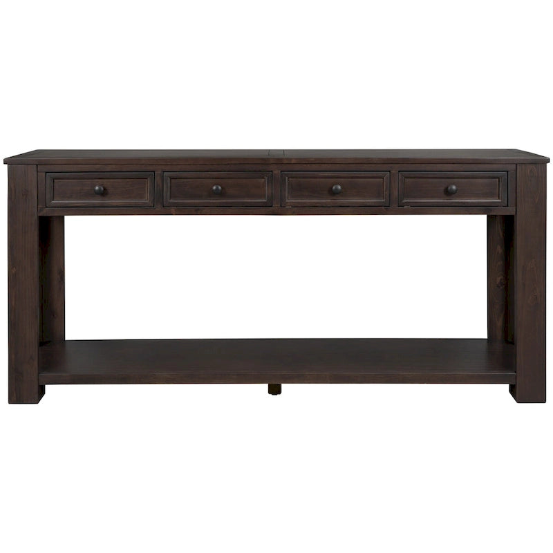 Sofa Table with Storage Drawers