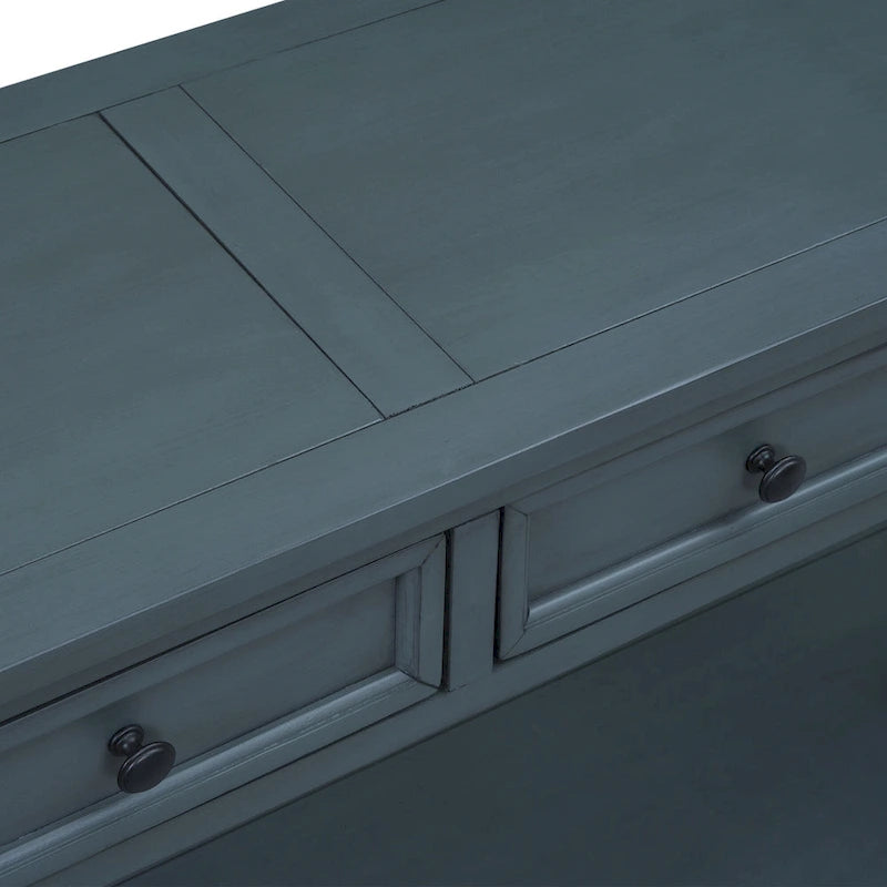 Sofa Table with Storage Drawers