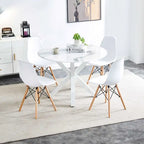Mid-century 5pieces Kitchen dining table set for 4-6 people