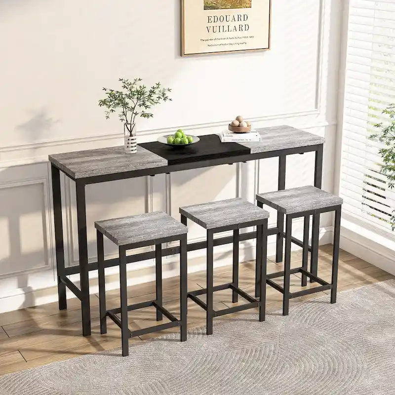 Long Dining Table Set