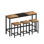Long Dining Table Set
