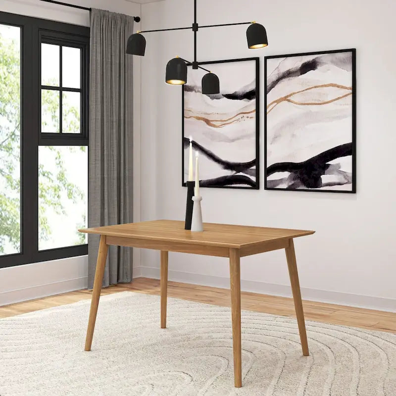 Plank and Beam Mid-Century Modern Dining Table - 48