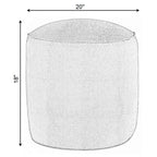 Sorra Home Sunbrella Outdoor Bean Pouf