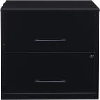 8 Deep 2-Drawer File Cabinet - 14.5D x 18W x 25H