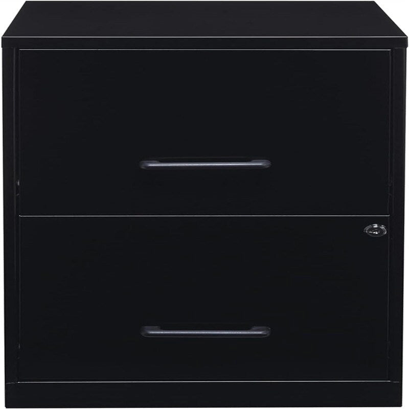 8 Deep 2-Drawer File Cabinet - 14.5D x 18W x 25H