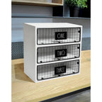 Rae Dunn Desktop Organizer - ONE TWO THREE