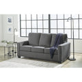 Signature Design by Ashley Rannis Pewter Full Sofa Sleeper - 76W x 40D x 39H